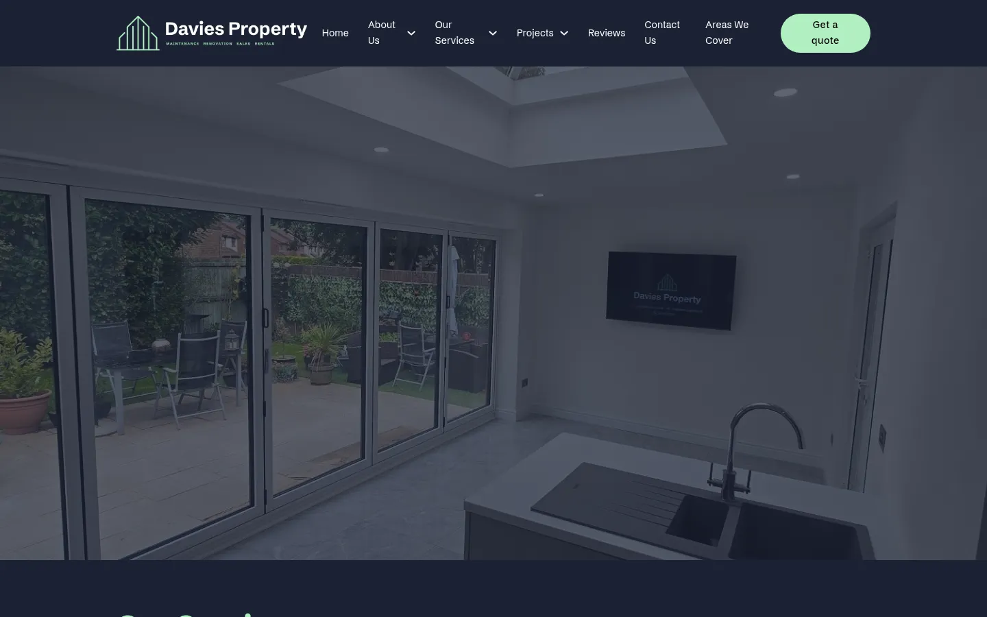 Davies Property Developments website